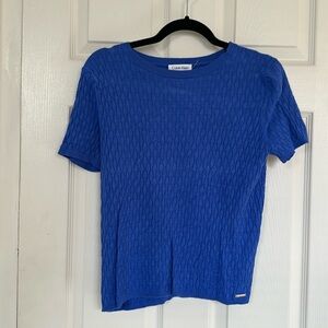Calvin Klein Short Sleeve Sweater